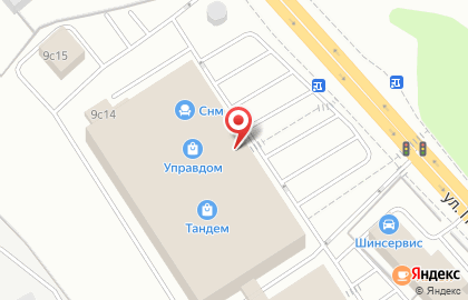 Магазин отделочных и строительных материалов Мосплитка на улице Полушкина Роща на карте