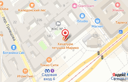 Банкомат СберБанк на Сенной площади, 5 на карте