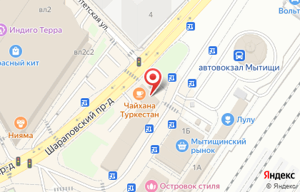 МТС, Московская область в Шараповском проезде на карте