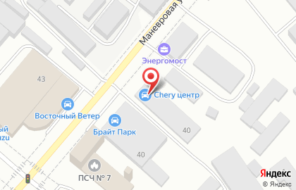 Интернет-магазин автозапчастей U Parts в Железнодорожном районе на карте
