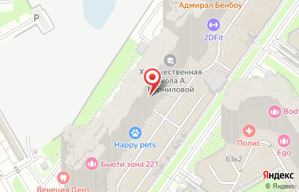 Магазин молока и хлеба Калашный Ряд на Комендантском проспекте на карте