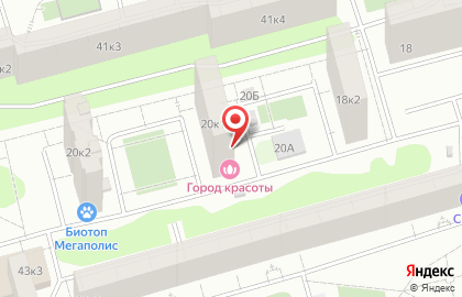 Автошкола Нева-авто на Домодедовской улице на карте