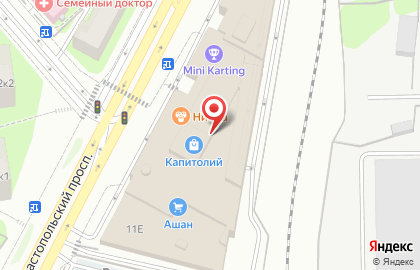 Банкомат СберБанк на Севастопольском проспекте, 11е на карте