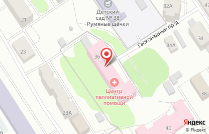 Центр паллиативной медицинской помощи на улице Льва Толстого на карте