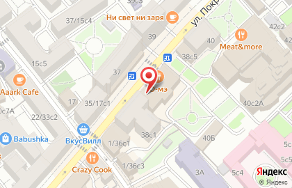Салон Биография цветов на улице Покровка на карте