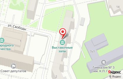 Архангельский краеведческий музей на карте