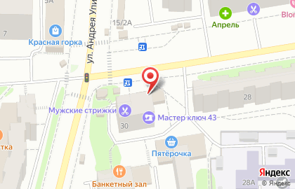 Торговый центр Муссон на улице Кольцова на карте