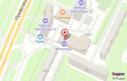 Спортивный комплекс в Москве на карте