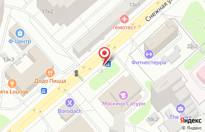 Киоск печатной продукции Медиа-Селект на Снежной улице на карте