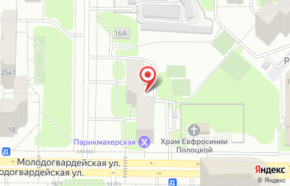 Квота на Полоцкой улице на карте