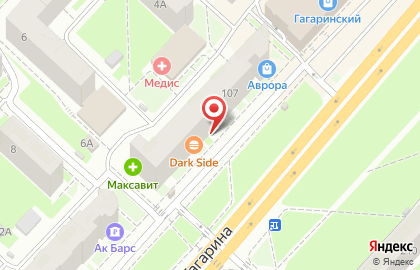 Интернет-магазин игрушек Страна игрушек на проспекте Гагарина на карте