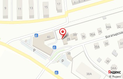 Парус Инвест на Богатырской улице на карте
