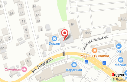 Страховой брокер Автотрейд Групп в Привокзальном районе на карте