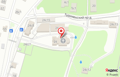 Храм Успения Пресвятой Богородицы в Троице-Лыково на карте