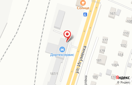 Дортехсервис в Ленинском районе на карте