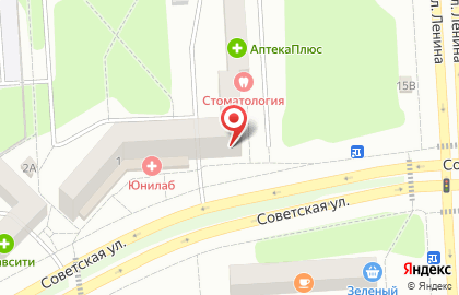 Аптека Фармкопейка в Центральном микрорайоне на карте