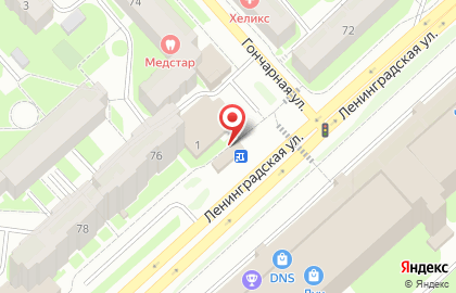 Магазин Колос на Гончарной улице на карте