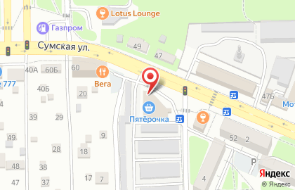 Магазин Маслёнка в Курске на карте