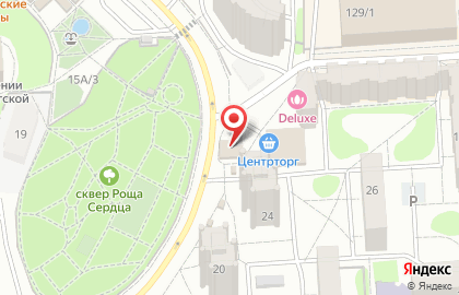 Шиномонтажная мастерская в Коминтерновском районе на карте