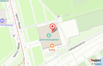 Дом молодежи, КГБУ на карте