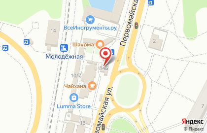 Интернет-провайдер Билайн в Орджоникидзевском районе на карте