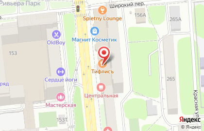 Ресторан грузинской кухни Тифлисъ на карте