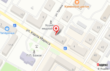 Фианит-Ломбард в Екатеринбурге на карте