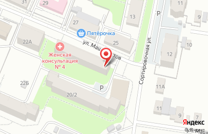 Магазин Красное & Белое в Перми на карте