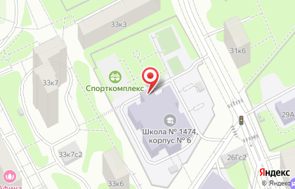 Участковая избирательная комиссия №3439 на карте