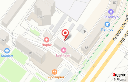 Банкомат ИнвестКапиталБанк в Орджоникидзевском районе на карте