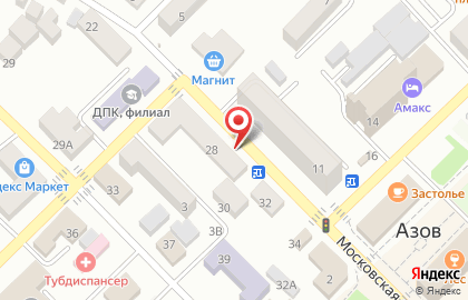 Бухгалтерская компания на Московской улице на карте