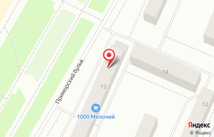 Банкомат Северный банк Сбербанка России на Приморском бульваре, 12 в Северодвинске на карте