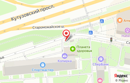 Меридиан Сервис на Славянском бульваре на карте