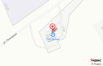 Пункт передержки животных на карте