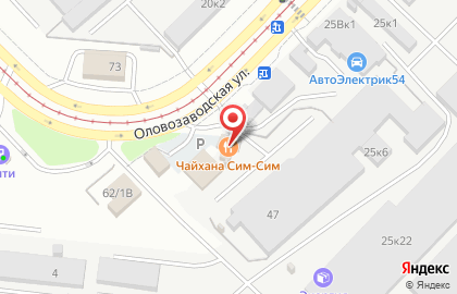 Кафе Фаворит на Оловозаводской улице на карте