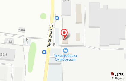 Торговая компания Птицефабрика Октябрьская в Октябрьском районе на карте