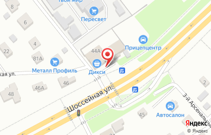 Линия горячих обедов на карте
