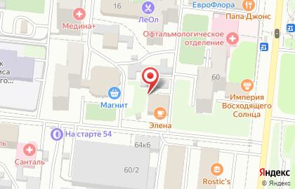 Круиз на площади Сибиряков-Гвардейцев на карте