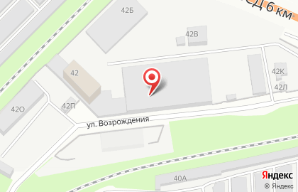 Компания по утилизации автомобилей Утиль Авто на улице Возрождения на карте