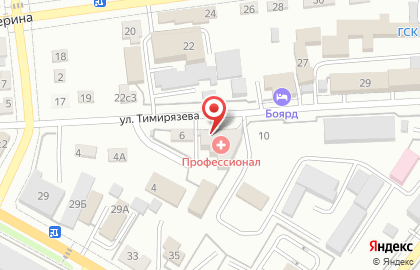 Компания Бэст Сервис на улице Тимирязева на карте