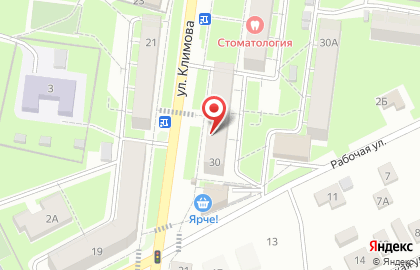 Продуктовый магазин в Москве на карте