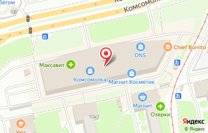 Магазин Fix Price на Комсомольской площади на карте