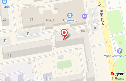 Агентство недвижимости Перспектива в Екатеринбурге на карте