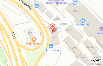 Толекс Тюнинг+ (Лексус на Мосфильме) на карте