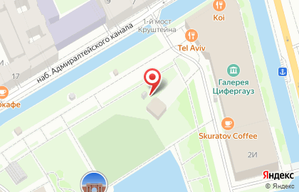 Каток в Новой Голландии на карте