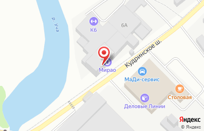 Торгово-сервисная компания Мирао на карте