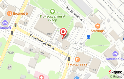 Шиномонтаж в Москве на карте