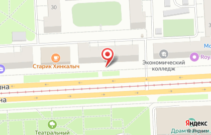 Кристалл на проспекте Ленина на карте