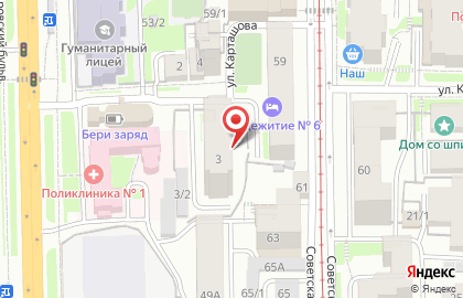 Kriper на карте