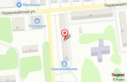 Парикмахерская Жемчужина на Октябрьской улице на карте